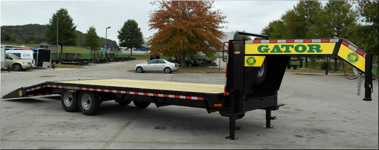 Gooseneck flat bed trailer for sale14k  Seneca County, Ohio